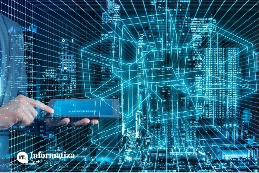 ilustração funcionamento da blockchain